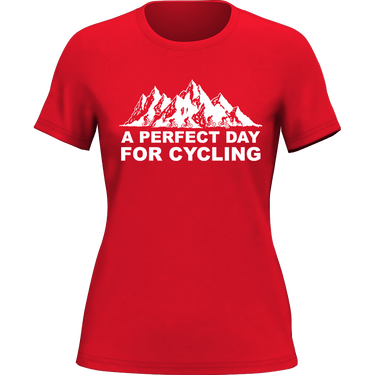 Perfect Day For Cycling T-Shirt for Women